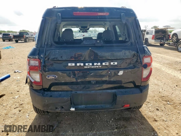 2021 Ford Bronco Sport Big Bend with VIN 3FMCR9B6XMRA88985, listed as a Copart auction lot 61569295 with 50,999 mi miles and Salvage title. Bid and sale history available at DreamBid. Image 6.