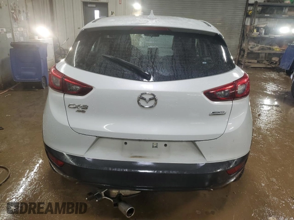 2017 Mazda CX-3 Touring with VIN JM1DKFC76H0161813, listed as a Copart auction lot 50931135 with 133,561 mi miles and Salvage Title. Bid and sale history available at carsss.com. Image 6.