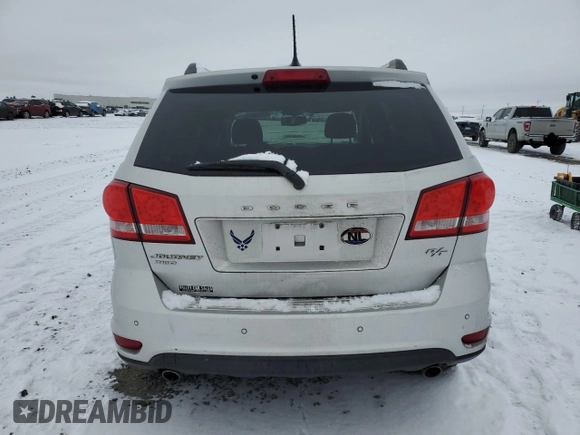2014 Dodge Journey R/T with VIN 3C4PDDFGXET130926, listed as a Copart auction lot 43609415 with 75,841 mi miles and Salvage title. Bid and sale history available at DreamBid. Image 6.