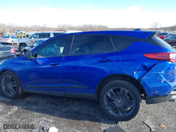 2019 Acura RDX w/A-Spec Pkg with VIN 5J8TC1H62KL015542, listed as a IAAI auction lot 41206765 with 101,945 mi miles. Bid and sale history available at carsss.com. Image 15.