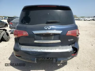 2016 Infiniti QX80 with VIN JN8AZ2NF8G9611892, listed as a Copart auction lot 50199605 with 174,437 mi miles and Clean title. Bid and sale history available at DreamBid. Image 6.