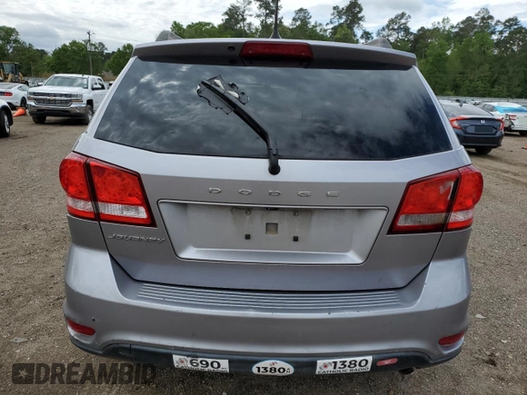 2019 Dodge Journey SE with VIN 3C4PDCBB8KT779253, listed as a Copart auction lot 51685575 with 41,229 mi miles and Salvage Title. Bid and sale history available at DreamBid. Image 6.