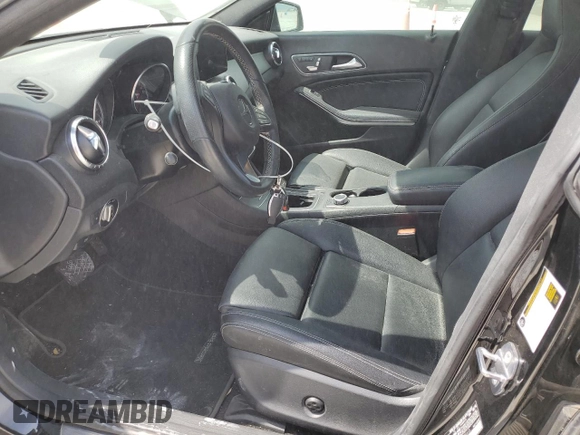 2018 Mercedes-Benz CLA with VIN WDDSJ4EB6JN686613, listed as a Copart auction lot 53536225 with 45,368 mi miles and Salvage Title. Bid and sale history available at carsss.com. Image 7.