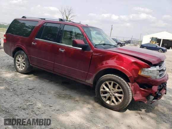 2015 Ford Expedition Max Limited z VIN 1FMJK1KT6FEF18519, wystawiony jako Copart lot #59339725 z przebiegiem 100 208 mil mil oraz Szkoda całkowita • Salvage title. Historia ofert i sprzedaży dostępna na DreamBid. Obrazek 4.