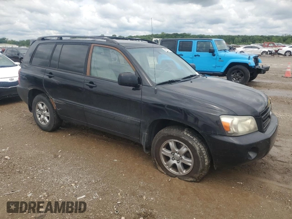2006 Toyota Highlander z VIN JTEGP21A960121966, wystawiony jako Copart lot #58623015 z przebiegiem 193 656 mil mil oraz Czysty tytuł • Clean title. Historia ofert i sprzedaży dostępna na DreamBid. Obrazek 4.