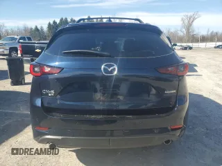 2025 Mazda CX-5 2.5 S Premium Plus Package with VIN JM3KFBEM9S0568966, listed as a Copart auction lot 49114635 with 7,235 mi miles and Salvage Title. Bid and sale history available at carsss.com. Image 6.