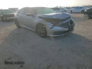 2019 Honda Civic Sedan EX with VIN JHMFC1F36KX003468, listed as a Copart auction lot 44352385 with 77,056 mi miles and Salvage Title. Bid and sale history available at carsss.com. Image 11.