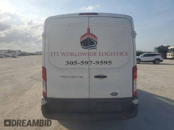 2015 Ford Transit with VIN 1FTNE1CM1FKA93295, listed as a Copart auction lot 43720435 with 72,921 mi miles and Salvage Title. Bid and sale history available at DreamBid. Image 6.