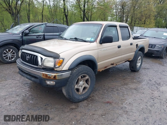 2001 Toyota Tacoma with VIN 5TEHN72N01Z763241, listed as a IAAI auction lot 42185436 with 225,757 mi miles and . Bid and sale history available at carsss.com. Image 17.