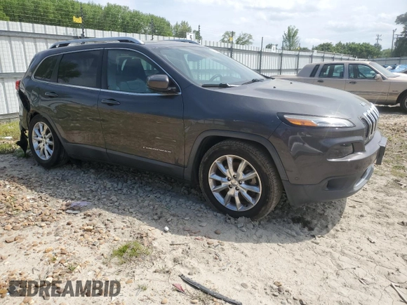 2015 Jeep Cherokee Limited with VIN 1C4PJMDS1FW727264, listed as a Copart auction lot 53936315 with 110,838 mi miles and Clean Title. Bid and sale history available at carsss.com. Image 4.