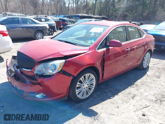 2014 Buick Verano with VIN 1G4PP5SK1E4157067, listed as a IAAI auction lot 42042398 with 93,127 mi miles. Bid and sale history available at carsss.com. Image 2.