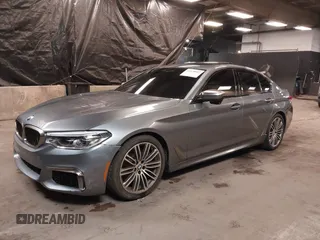 2020 BMW 5 Series M550i xDrive with VIN WBAJS7C00LCD83735, listed as a IAAI auction lot 41478682 with 39,299 mi miles and . Bid and sale history available at DreamBid. Image 18.