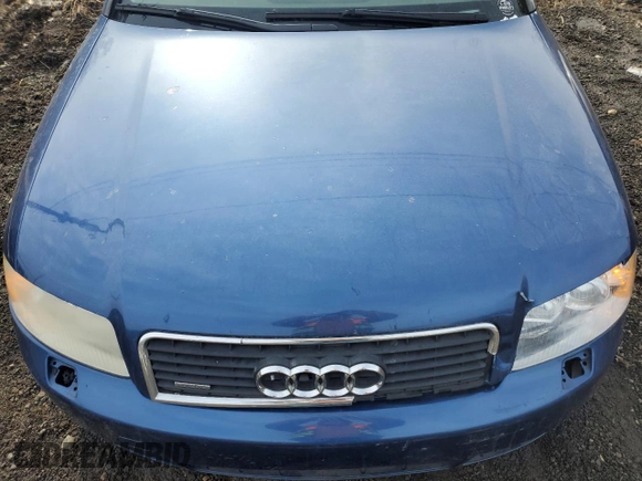 2005 Audi A4 1.8T SE with VIN WAULC68E75A020428, listed as a Copart auction lot 42338655 with 0 mi miles and Salvage Title. Bid and sale history available at carsss.com. Image 11.
