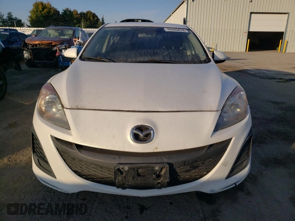 2011 Mazda 3 GX with VIN JM1BL1KF5B1424925, listed as a Copart auction lot 76940474 with 189,463 mi miles and Salvage Title. Bid and sale history available at carsss.com. Image 5.