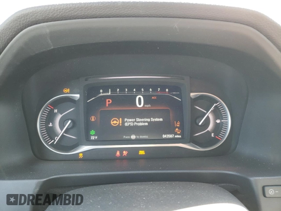 2022 Honda Passport EX-L z VIN 5FNYF7H57NB006039, wystawiony jako Copart lot #48367855 z przebiegiem 43 587 mil mil oraz Szkoda całkowita • Salvage title. Historia ofert i sprzedaży dostępna na DreamBid. Obrazek 9.