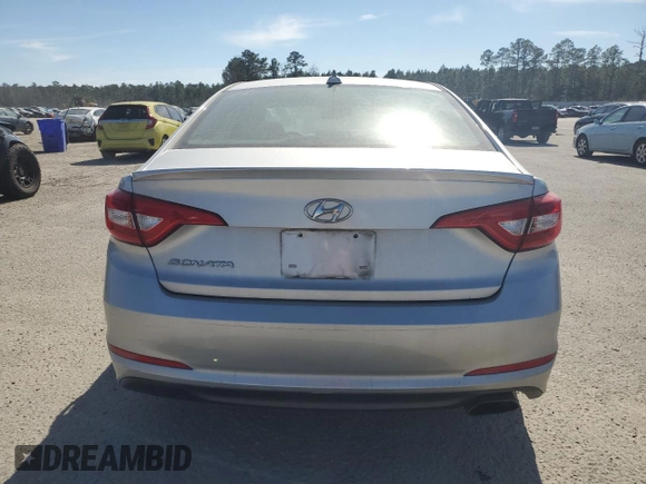 2017 Hyundai Sonata SE with VIN 5NPE24AF9HH464560, listed as a Copart auction lot 47408395 with 114,878 mi miles and Salvage Title. Bid and sale history available at DreamBid. Image 6.