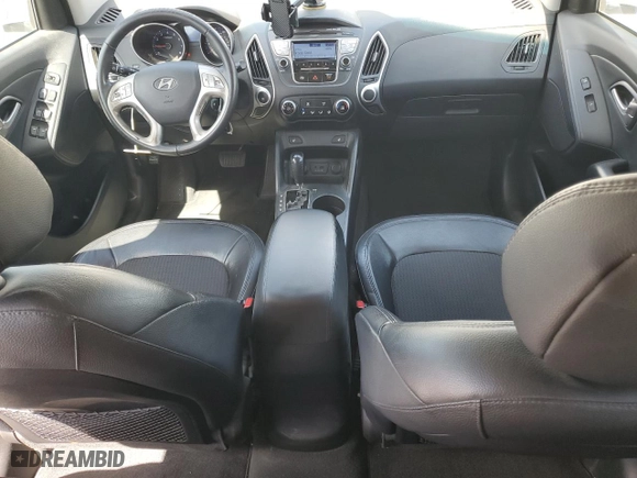 2013 Hyundai Tucson GLS with VIN KM8JU3AC5DU658281, listed as a Copart auction lot 51577995 with 136,373 mi miles and Salvage Title. Bid and sale history available at carsss.com. Image 8.