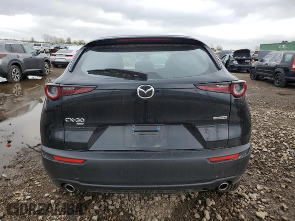 2024 Mazda CX-30 S with VIN 3MVDMBAM3RM610096, listed as a Copart auction lot 55055135 with 15,207 mi miles and Salvage title. Bid and sale history available at DreamBid. Image 6.