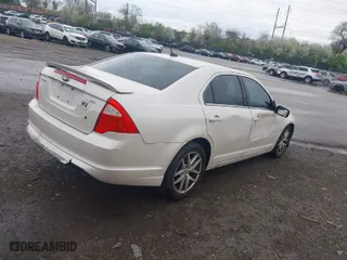 2012 Ford Fusion SEL with VIN 3FAHP0JA5CR288260, listed as a IAAI auction lot 41959260 with 201,374 mi miles. Bid and sale history available at carsss.com. Image 4.