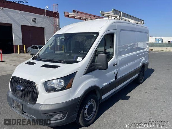 2021 Ford Transit Cargo with VIN 1FTBR1C83MKA20226, listed as a IAAI auction lot 42835281 with 53,381 mi miles and . Bid and sale history available at DreamBid. Image 20.