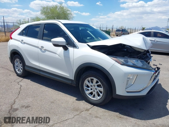 2019 Mitsubishi Eclipse Cross ES z VIN JA4AS3AA9KZ014205, wystawiony jako IAAI lot #42408043 z przebiegiem 107 639 mil mil oraz . Historia ofert i sprzedaży dostępna na DreamBid. Obrazek 1.