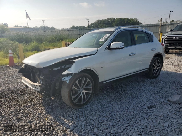 2017 Infiniti QX50 z VIN JN1BJ0RR1HM410885, wystawiony jako Copart lot #58942805 z przebiegiem 94 889 mil mil oraz Szkoda całkowita • Salvage title. Historia ofert i sprzedaży dostępna na DreamBid. Obrazek 1.