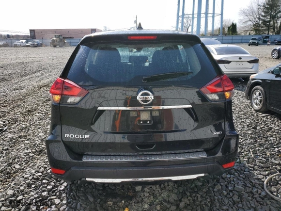 2020 Nissan Rogue SV with VIN JN8AT2MV0LW134400, listed as a Copart auction lot 52000415 with 76,332 mi miles and Salvage Title. Bid and sale history available at carsss.com. Image 6.