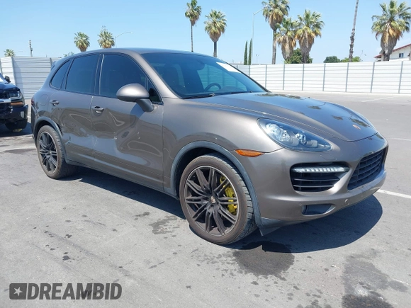 2012 Porsche Cayenne Turbo with VIN WP1AC2A21CLA82667, listed as a IAAI auction lot 42383728 with 133,134 mi miles and . Bid and sale history available at DreamBid. Image 1.