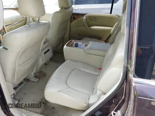2011 Infiniti QX56 7-passenger with VIN JN8AZ2NF9B9502706, listed as a IAAI auction lot 42229196 with Not Provided miles and . Bid and sale history available at DreamBid. Image 8.