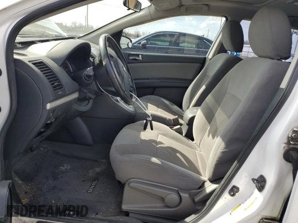 2012 Nissan Sentra S with VIN 3N1AB6AP7CL615541, listed as a Copart auction lot 51577105 with 217,449 mi miles and Clean title. Bid and sale history available at DreamBid. Image 7.