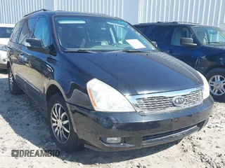 2011 Kia Sedona EX with VIN KNDMH4C76B6398261, listed as a IAAI auction lot 41894696 with 180,297 mi miles. Bid and sale history available at carsss.com. Image 6.