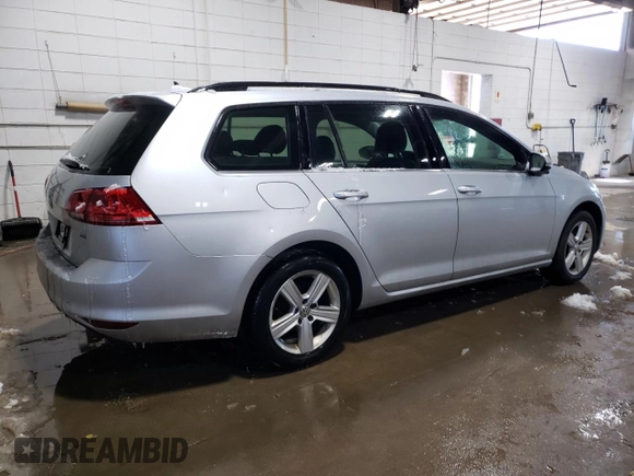 2015 Volkswagen Golf SportWagen TDI SE with VIN 3VWCA7AU6FM509341, listed as a Copart auction lot 43225544 with 181,215 mi miles. Bid and sale history available at carsss.com. Image 3.