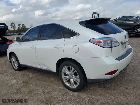 2012 Lexus RX 450h with VIN JTJZB1BA5C2408609, listed as a Copart auction lot 85483934 with 246,697 mi miles and Clean Title. Bid and sale history available at carsss.com. Image 2.