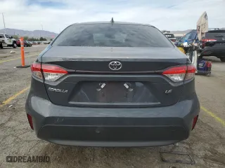 2024 Toyota Corolla LE with VIN JTDB4MEE6R3022413, listed as a Copart auction lot 46119895 with 13,418 mi miles and Salvage Title. Bid and sale history available at carsss.com. Image 6.