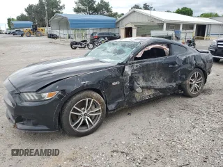 2016 Ford Mustang GT z VIN 1FA6P8CFXG5263894, wystawiony jako Copart lot #54847385 z przebiegiem 100 944 mil mil oraz Szkoda całkowita • Salvage title. Historia ofert i sprzedaży dostępna na DreamBid. Obrazek 1.