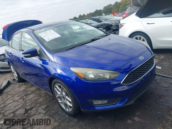 2015 Ford Focus SE с VIN 1FADP3F24FL343141, выставлен на аукционе IAAI как лот 40682062 с пробегом 118 855 миль миль и . История ставок и продаж доступна на DreamBid. Изображение 1.
