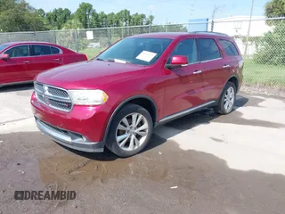 2013 Dodge Durango Crew z VIN 1C4RDJDG6DC672934, wystawiony jako IAAI lot #42542073 z przebiegiem 181 812 mil mil oraz . Historia ofert i sprzedaży dostępna na DreamBid. Obrazek 17.