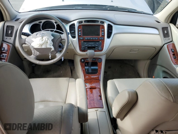 2006 Toyota Highlander Hybrid with VIN JTEEW21AX60011180, listed as a Copart auction lot 47894915 with 0 mi miles and Salvage Title. Bid and sale history available at carsss.com. Image 8.