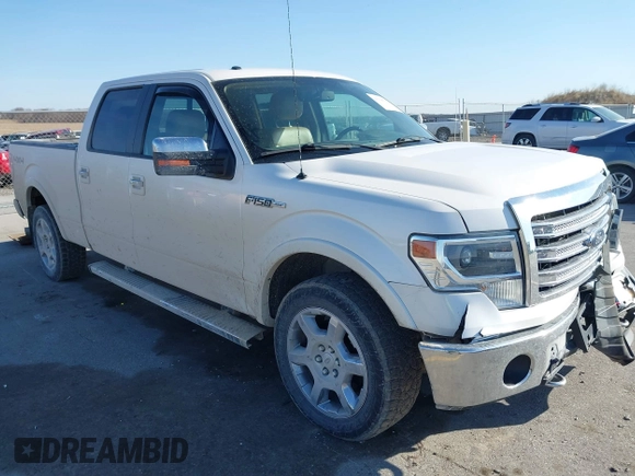 2014 Ford F-150 XL with VIN 1FTFW1EF0EFB17268, listed as a IAAI auction lot 41758327 with 169,607 mi miles. Bid and sale history available at carsss.com. Image 1.