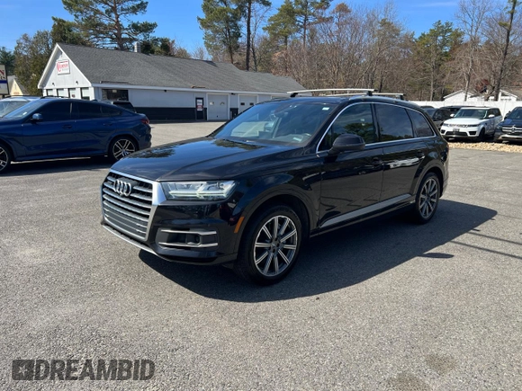 2017 Audi Q7 Premium Plus with VIN WA1LAAF73HD037871, listed as a Copart auction lot 51755805 with 124,032 mi miles and Clean Title. Bid and sale history available at carsss.com. Image 2.
