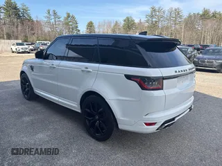2018 Land Rover Range Rover Sport SVR with VIN SALWZ2SE7JA198973, listed as a IAAI auction lot 42021665 with 68,909 mi miles. Bid and sale history available at carsss.com. Image 3.