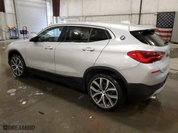 2019 BMW X2 xDrive28i with VIN WBXYJ5C51K5N80081, listed as a Copart auction lot 44252465 with 56,876 mi miles and Salvage Title. Bid and sale history available at carsss.com. Image 2.