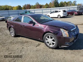 2008 Cadillac CTS RWD w/1SA with VIN 1G6DF577680213095, listed as a Copart auction lot 75020224 with 68,106 mi miles and Salvage Title. Bid and sale history available at carsss.com. Image 4.