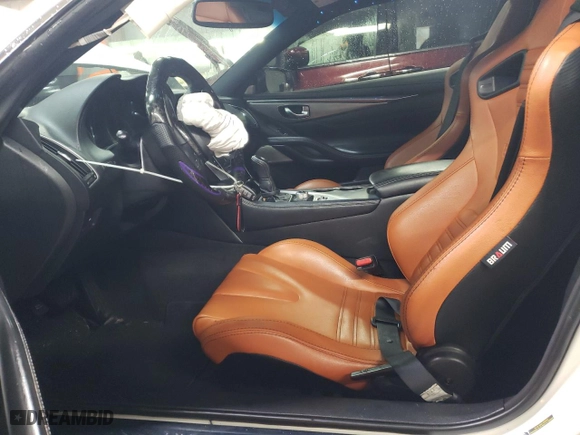 2017 Infiniti Q60 Sport with VIN JN1EV7EL4HM553146, listed as a Copart auction lot 46925965 with 81,136 mi miles and Salvage Title. Bid and sale history available at carsss.com. Image 7.