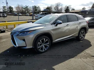 2019 Lexus RX with VIN 2T2BZMCA6KC208074, listed as a Copart auction lot 49067185 with 124,649 mi miles and Salvage Title. Bid and sale history available at carsss.com. Image 1.