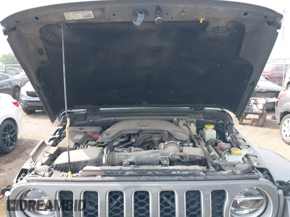 2020 Jeep Gladiator Overland with VIN 1C6HJTFG0LL169628, listed as a IAAI auction lot 42476729 with 102,874 mi miles and . Bid and sale history available at DreamBid. Image 10.