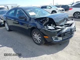 2012 Mazda Mazda6 i Touring with VIN 1YVHZ8DH1C5M07785, listed as a IAAI auction lot 41822077 with 81,290 mi miles. Bid and sale history available at carsss.com. Image 1.