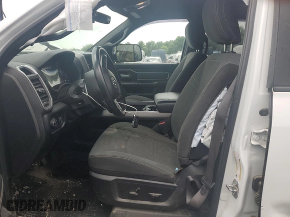 2021 Ram 2500 Big Horn with VIN 3C6UR5DJ2MG524699, listed as a Copart auction lot 59878615 with 87,587 mi miles and Salvage title. Bid and sale history available at DreamBid. Image 7.
