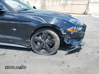 2022 Ford Mustang GT with VIN 1FA6P8CF3N5110805, listed as a IAAI auction lot 41943468 with 27,247 mi miles and . Bid and sale history available at carsss.com. Image 6.