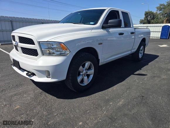 2014 Ram 1500 Express with VIN 1C6RR7FT7ES379542, listed as a Copart auction lot 54603485 with 100,237 mi miles and Salvage Title. Bid and sale history available at carsss.com. Image 2.